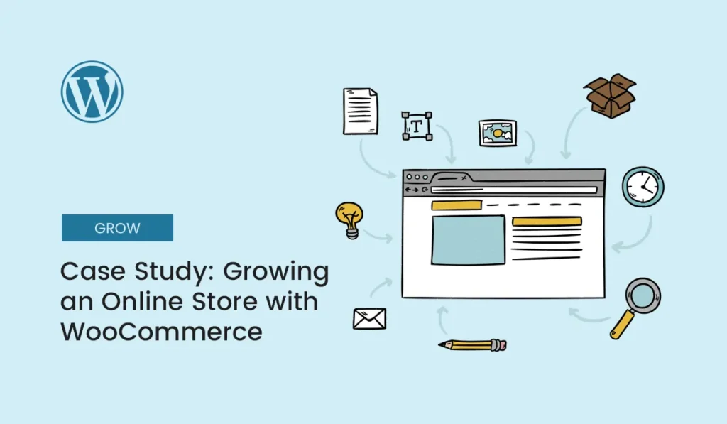 WooCommerce case study showing growth of an online store