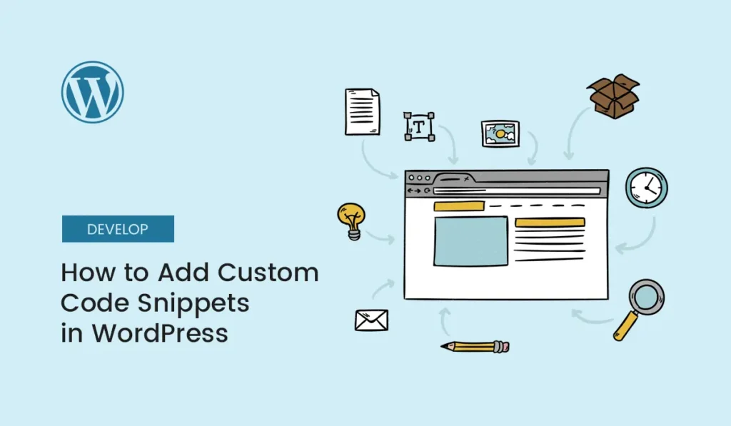 Adding custom code snippets in WordPress