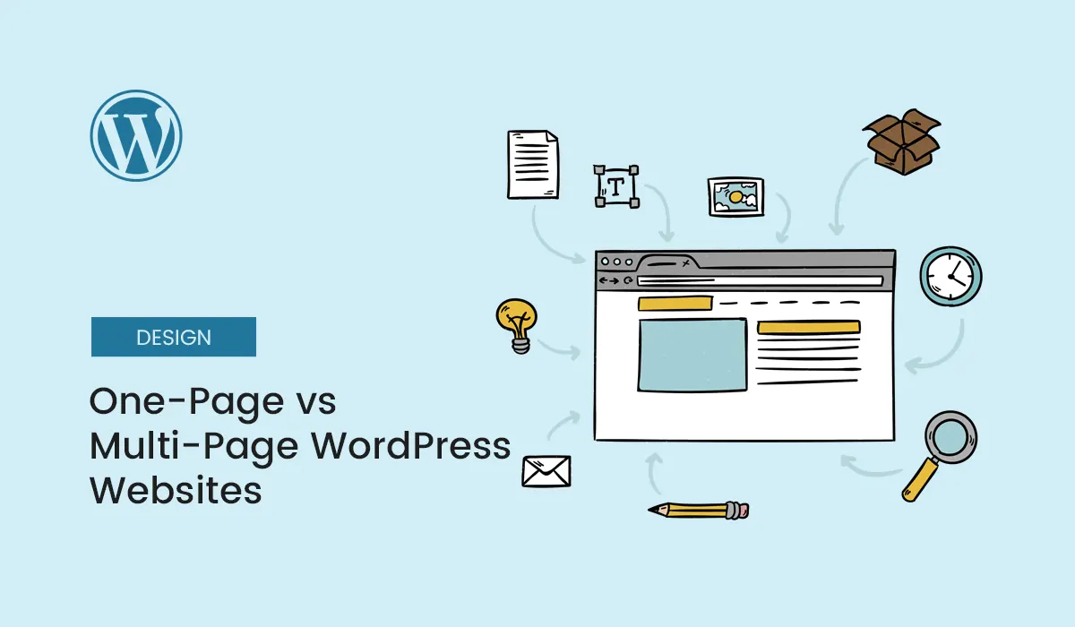 One-Page vs Multi-Page WordPress Websites Comparison